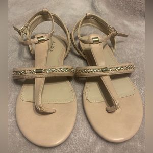 ALDO pink sandals